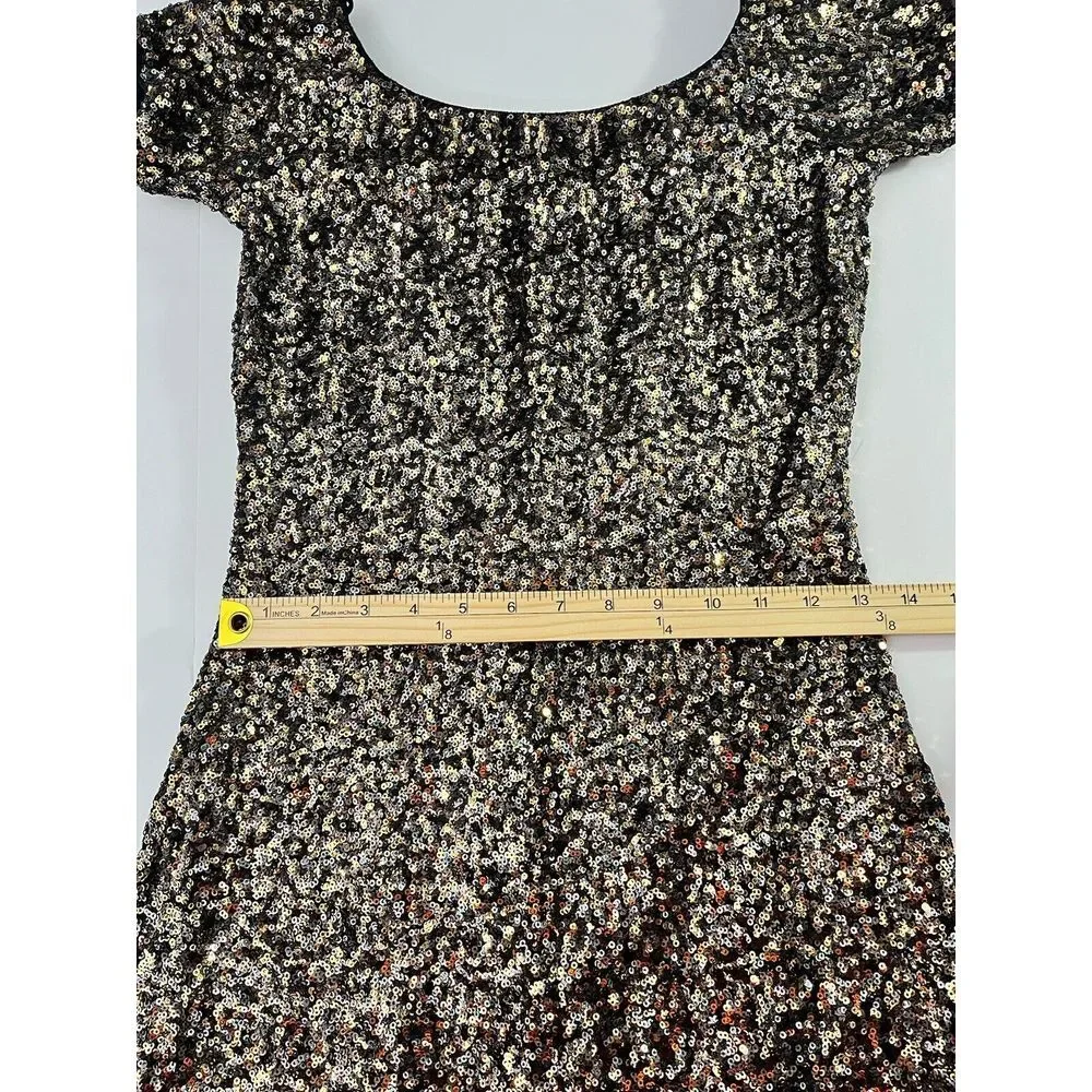 Dress The Population Sequin Sheath‎ Dress Medium - Picture 12 of 15